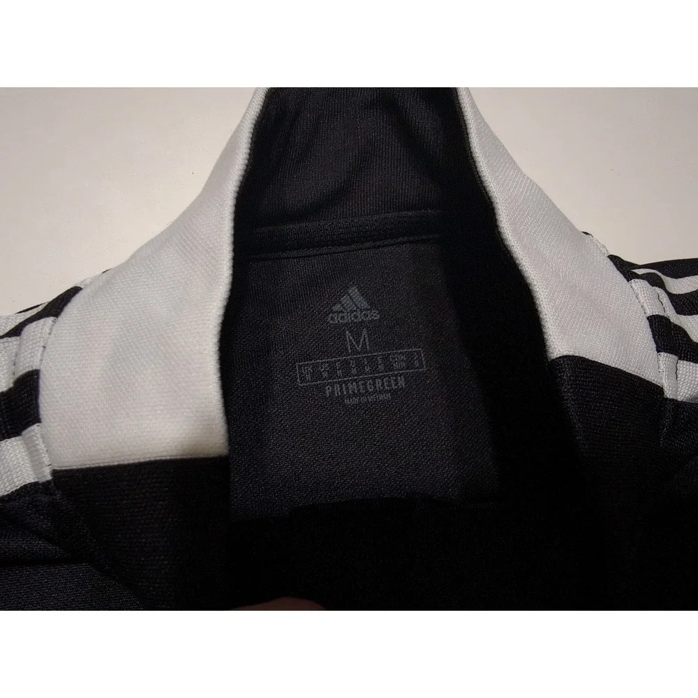 ADIDAS Chicago Fire MLS 1/2 Zip Jersey Pullover 2021 Black Men's Medium M